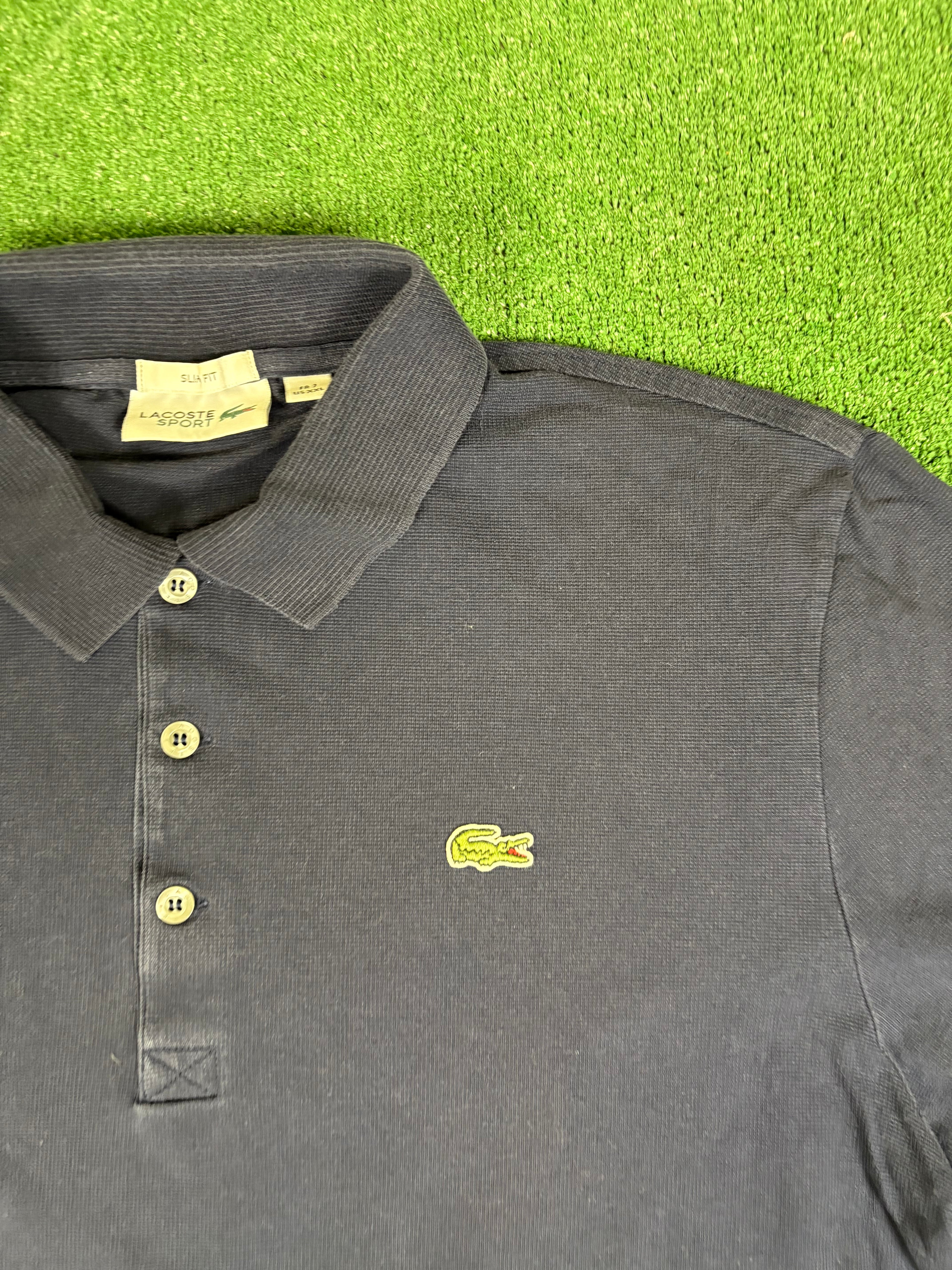 POLO LACOSTE AZUL MARINO VINTAGE