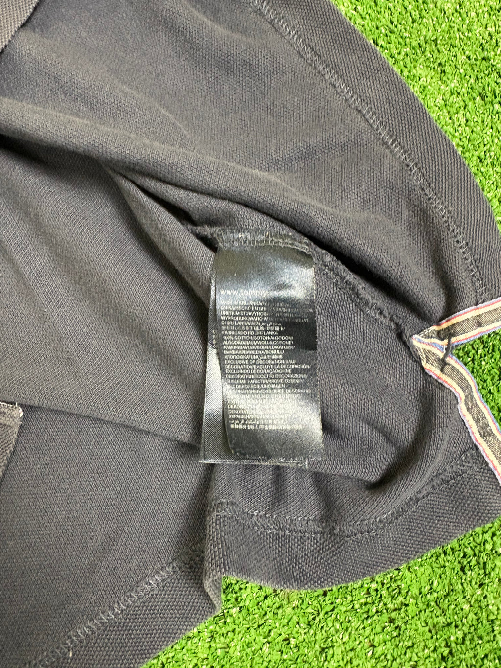 POLO TOMMY HILFIGER AZUL VINTAGE 2000s