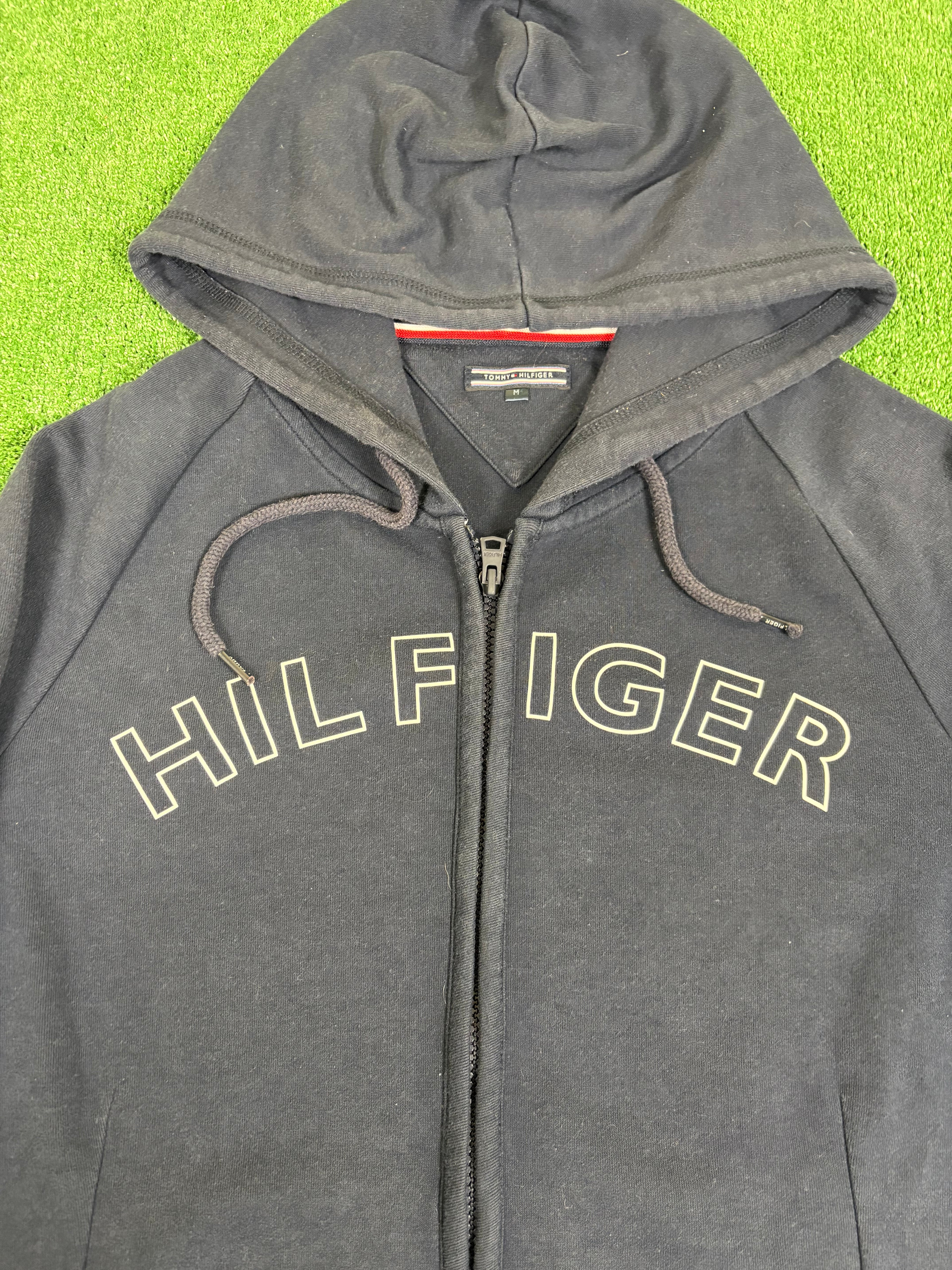 SUDADERA TOMMY HILFIGER AZUL VINTAGE 2000s
