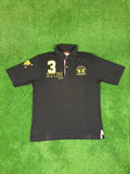 POLO LA MARTINA NEGRO VINTAGE