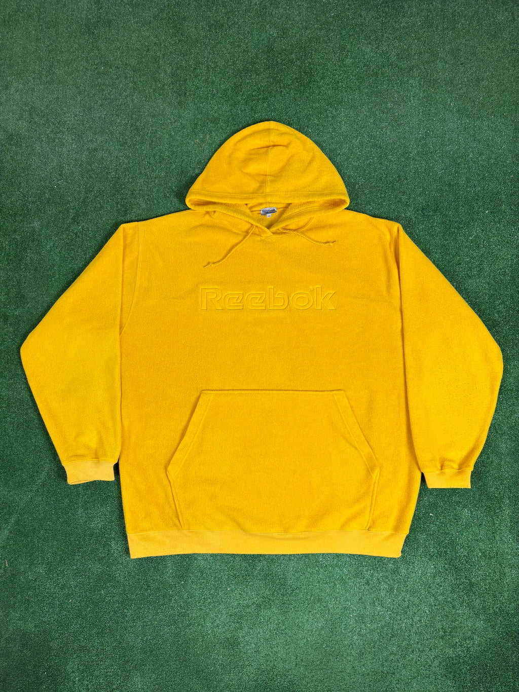 SUDADERA REEBOK AMARILLA VINTAGE 2000s