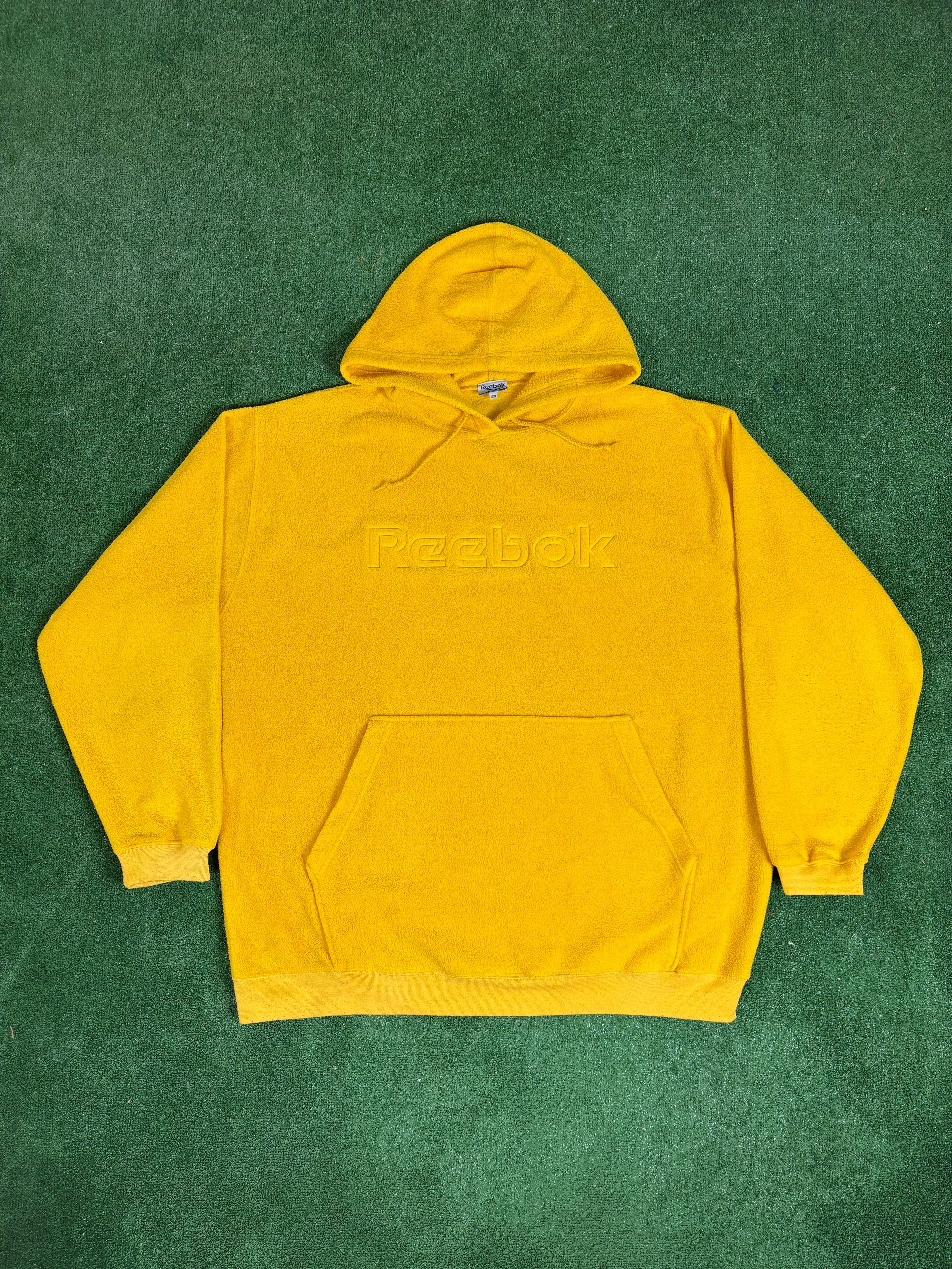 SUDADERA REEBOK AMARILLA VINTAGE 2000s