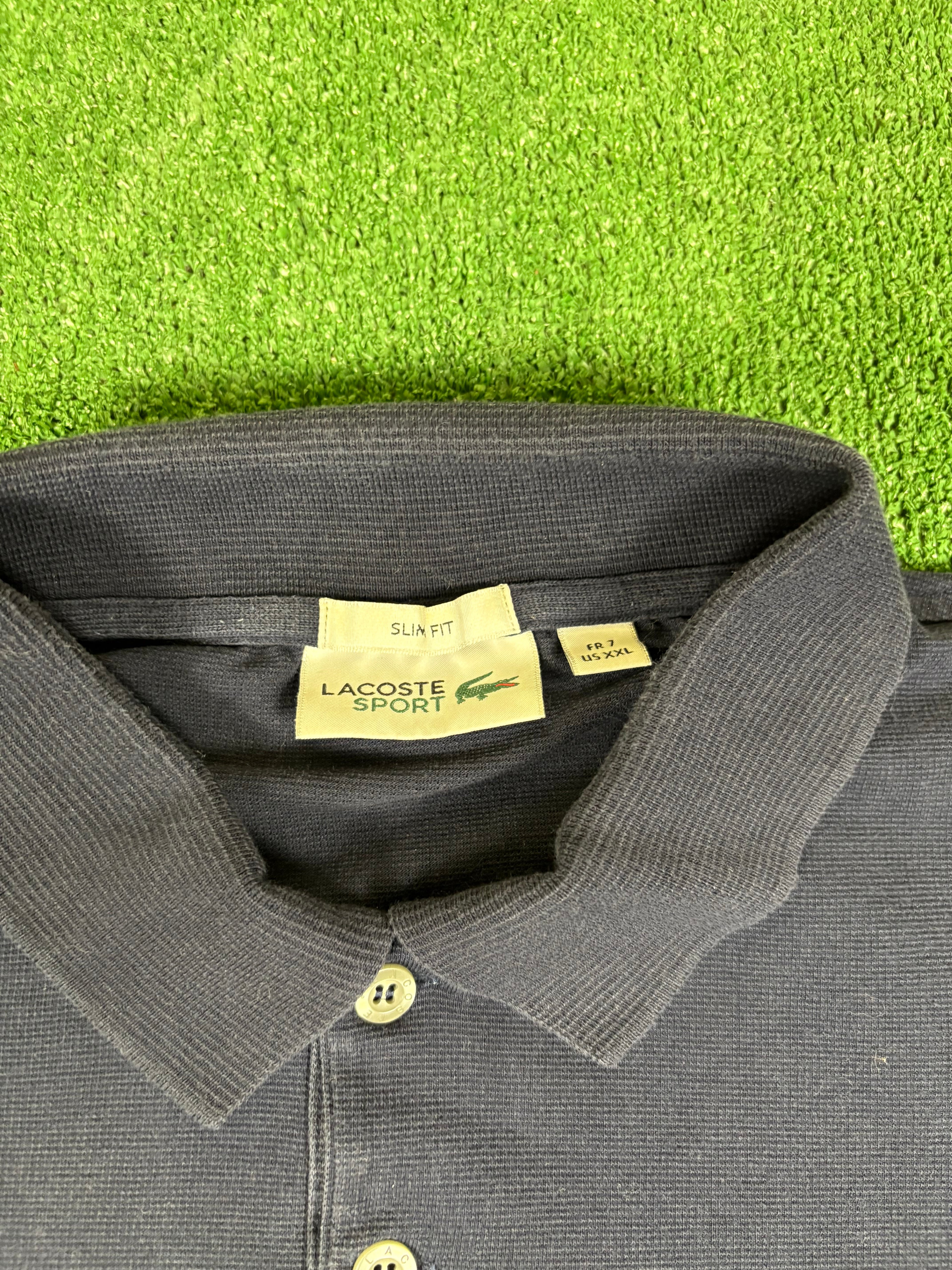 POLO LACOSTE AZUL MARINO VINTAGE