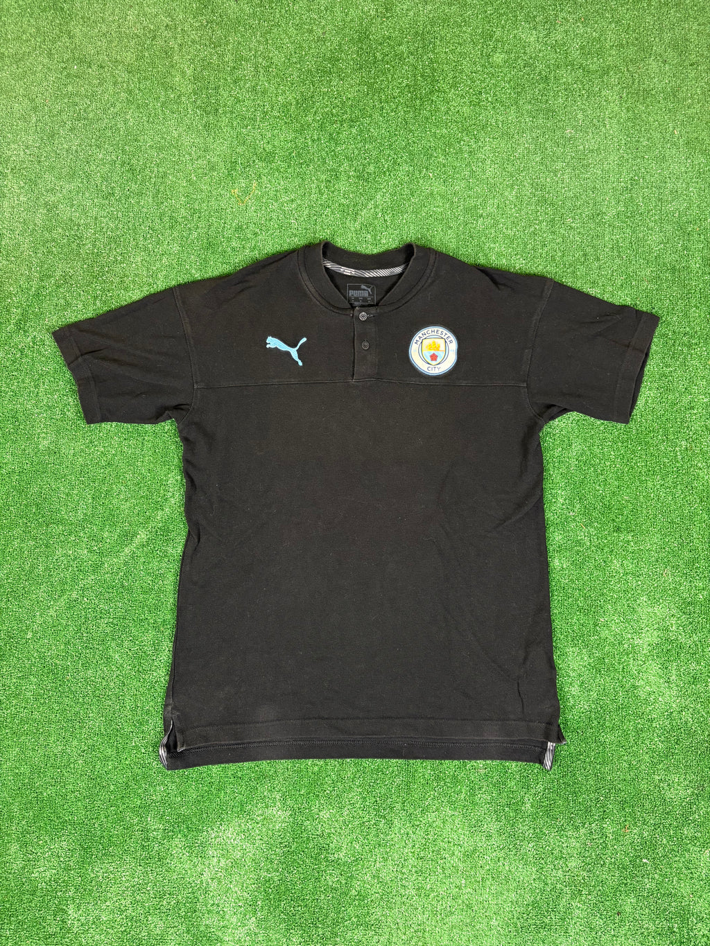 POLO PUMA NEGRO VINTAGE