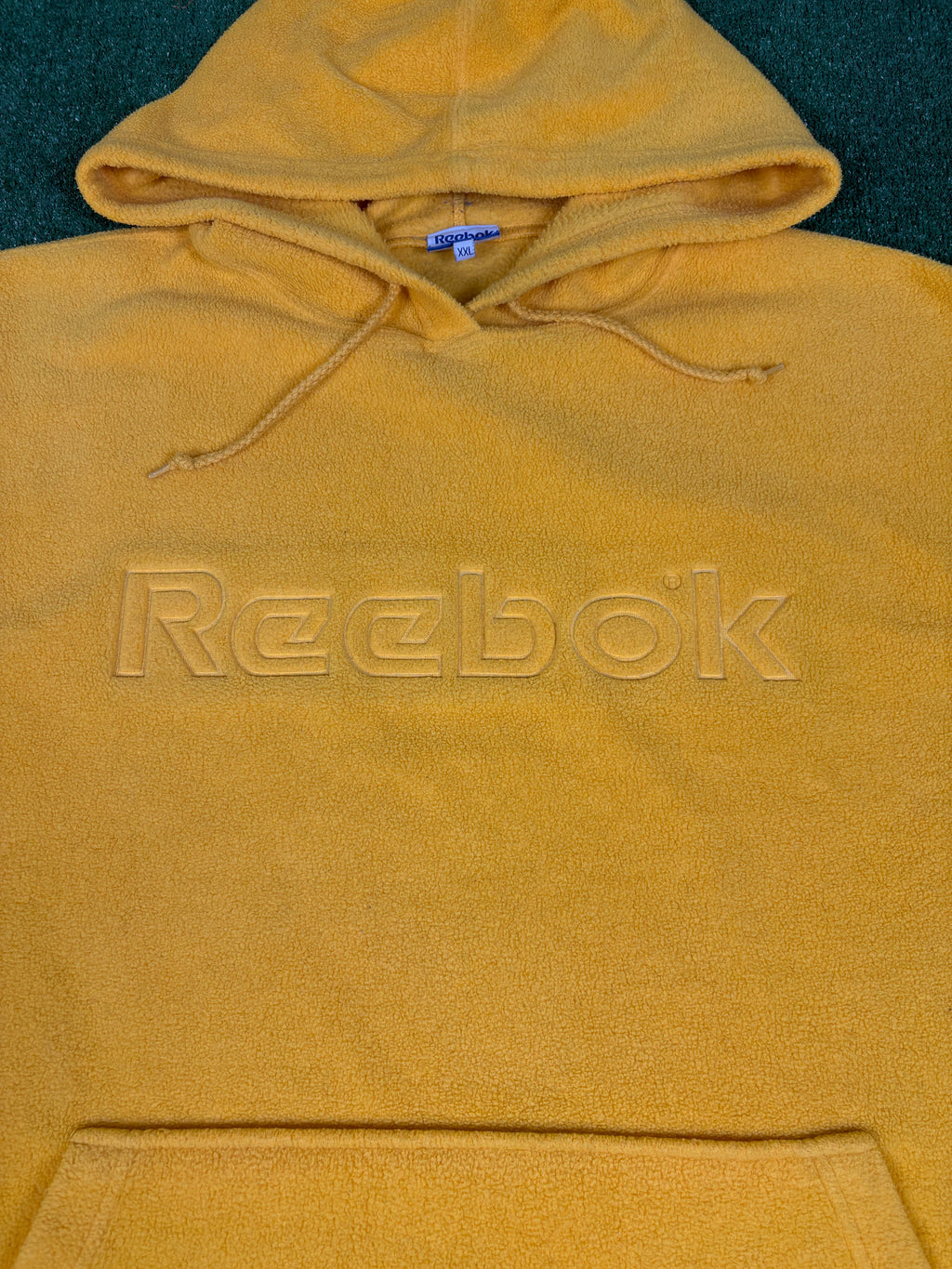SUDADERA REEBOK AMARILLA VINTAGE 2000s