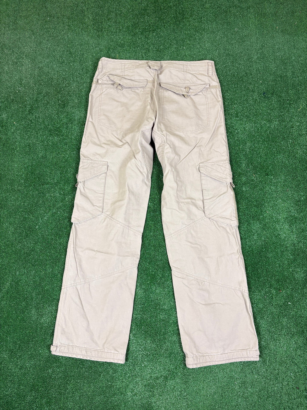 PANTALONES CARGO NIKE BEIGE VINTAGE 2000s