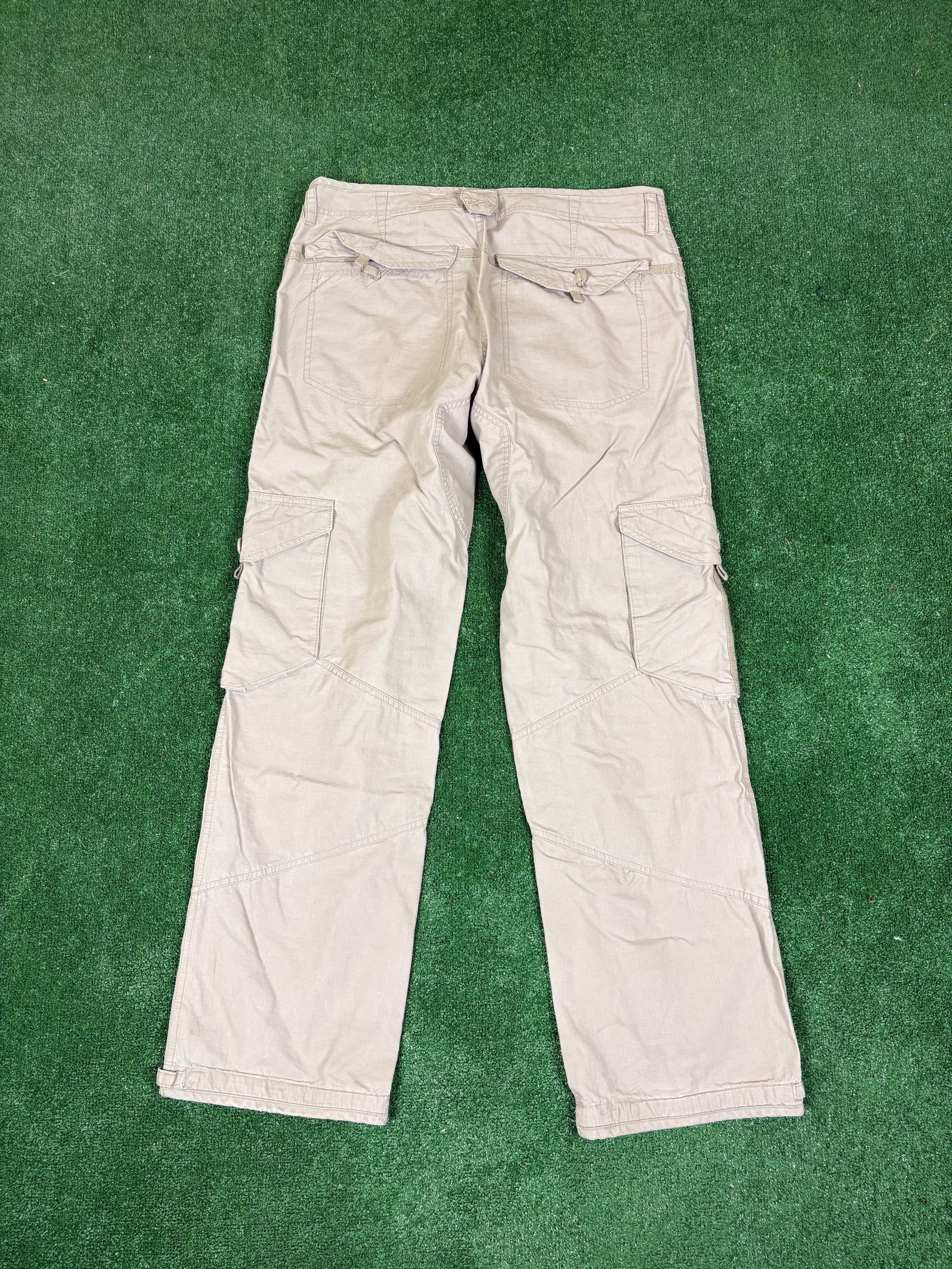 PANTALONES CARGO NIKE BEIGE VINTAGE 2000s