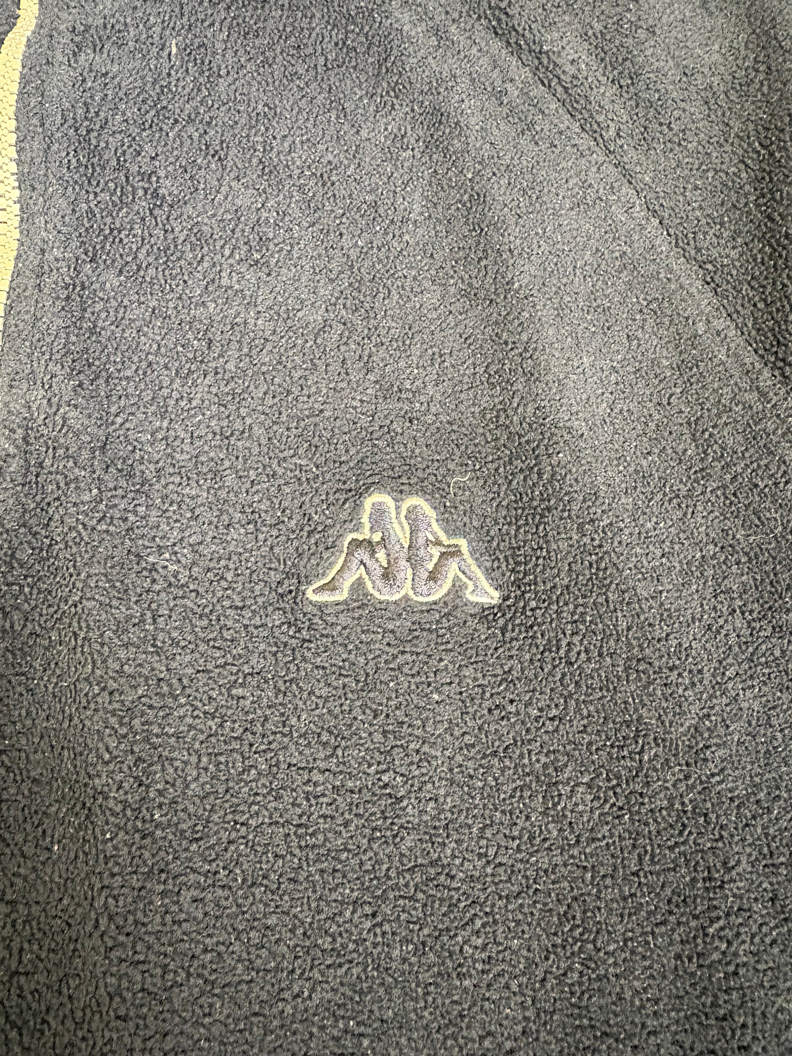 SUDADERA FORRO POLAR KAPPA VINTAGE 2000s AZUL