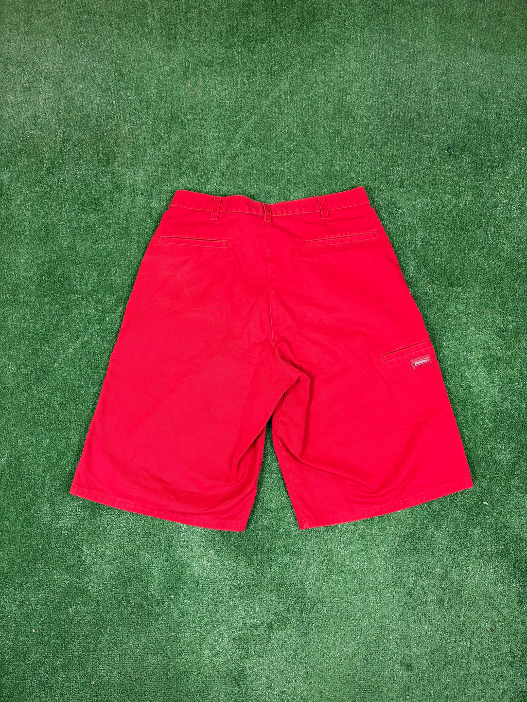 SHORTS DICKIES ROJOS VINTAGE 2000s