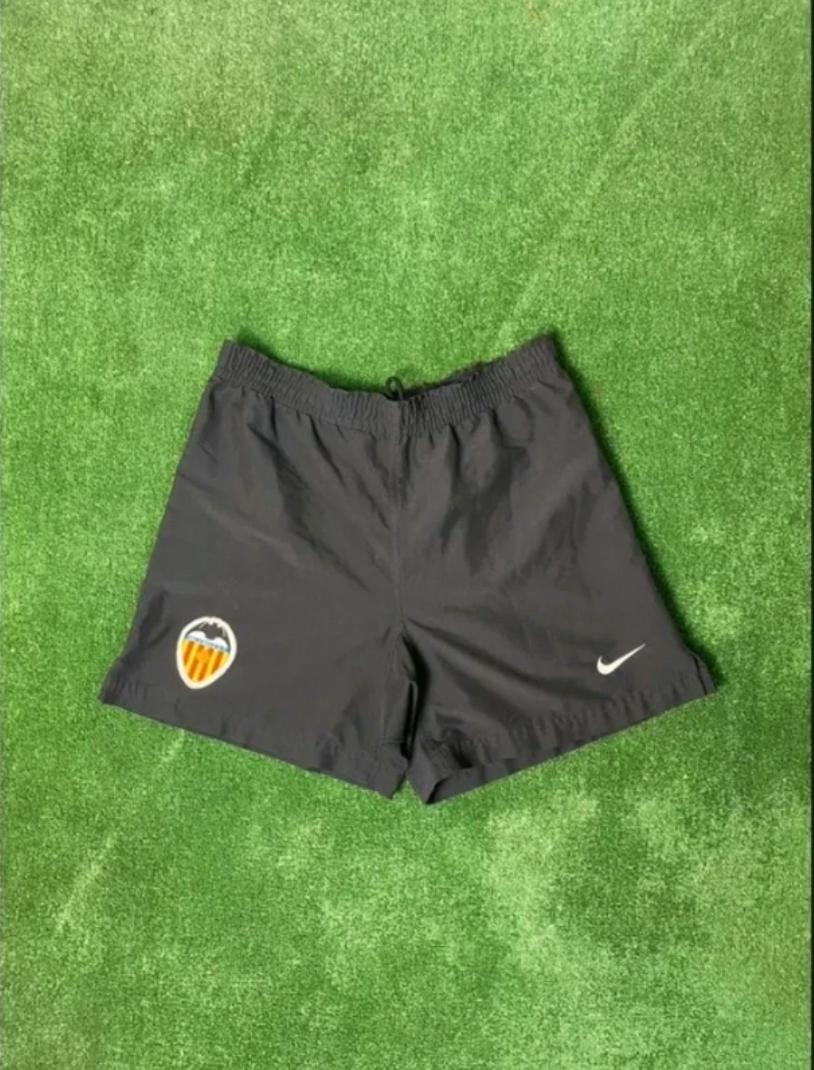 SHORTS NIKE VALENCIA CF OFFICIAL NEGROS VINTAGE