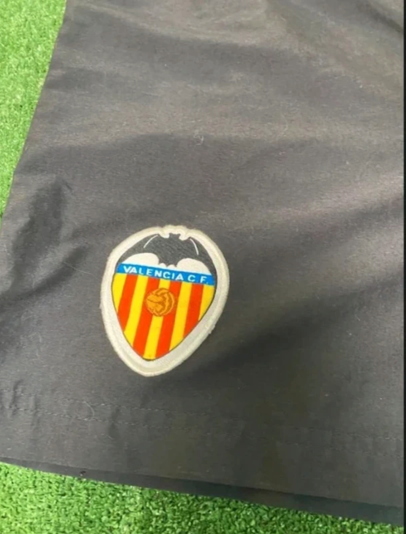 SHORTS NIKE VALENCIA CF OFFICIAL NEGROS VINTAGE