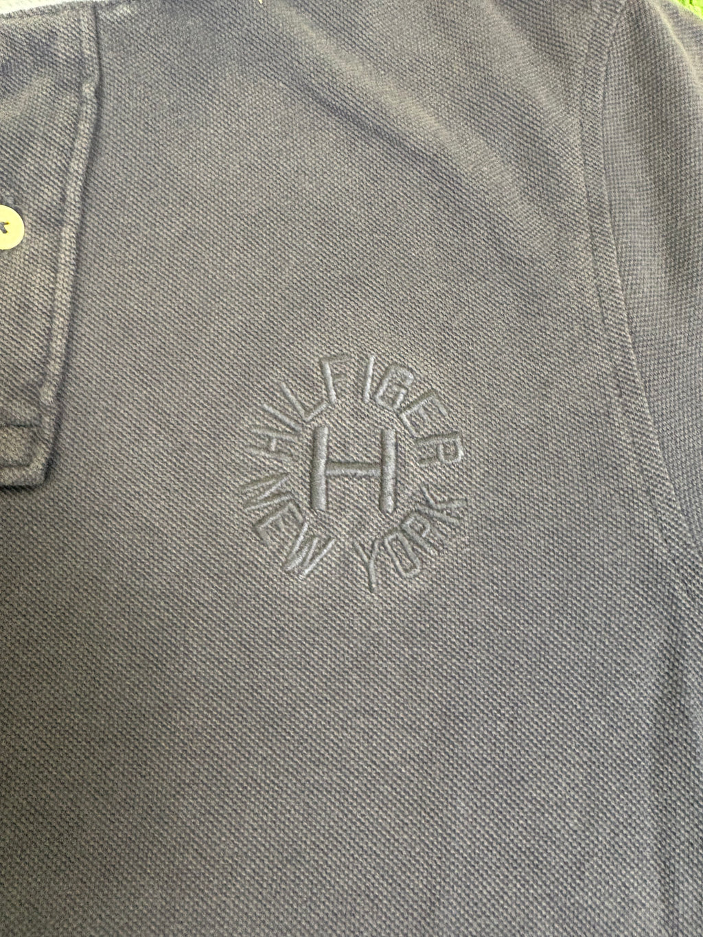 POLO TOMMY HILFIGER AZUL VINTAGE 2000s