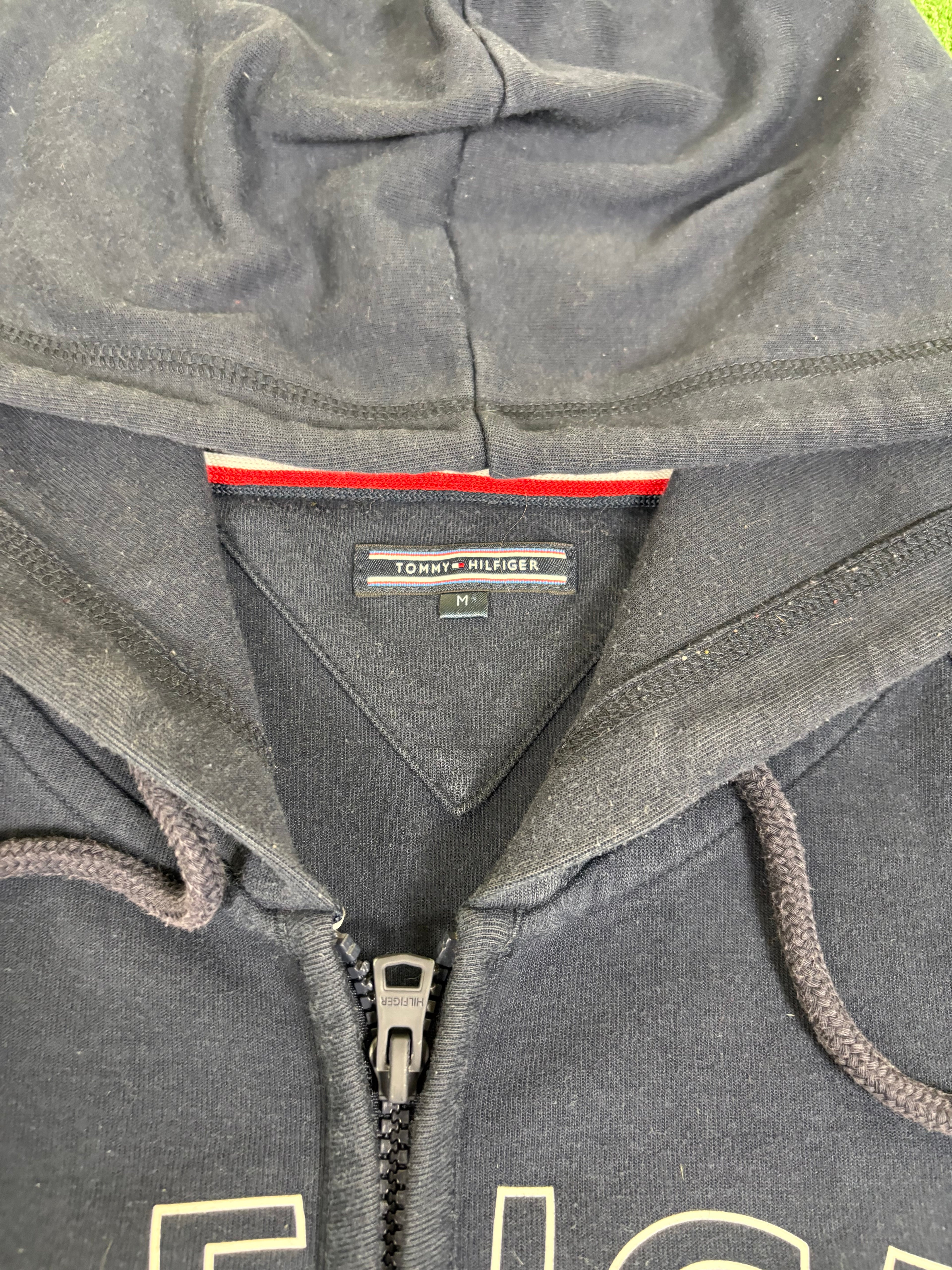 SUDADERA TOMMY HILFIGER AZUL VINTAGE 2000s