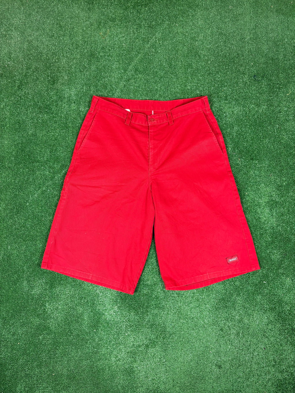 SHORTS DICKIES ROJOS VINTAGE 2000s