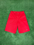 SHORTS DICKIES ROJOS VINTAGE 2000s