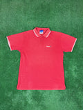 POLO REEBOK ROJO VINTAGE 2000s