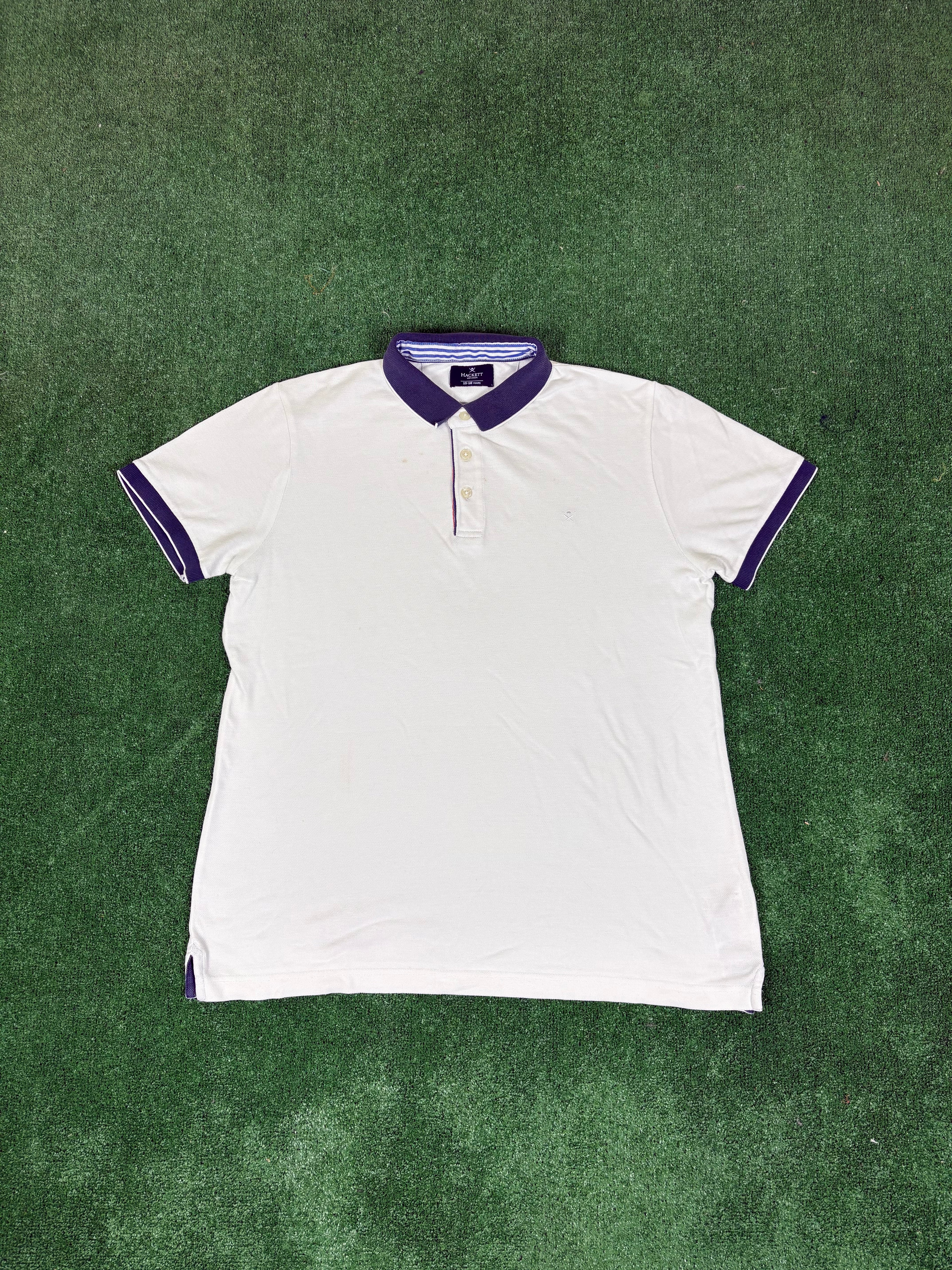POLO HACKETT BLANCO VINTAGE 2000s