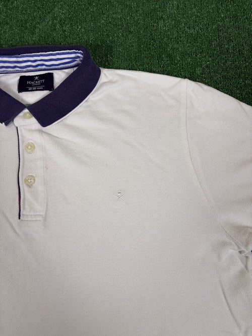 POLO HACKETT BLANCO VINTAGE 2000s