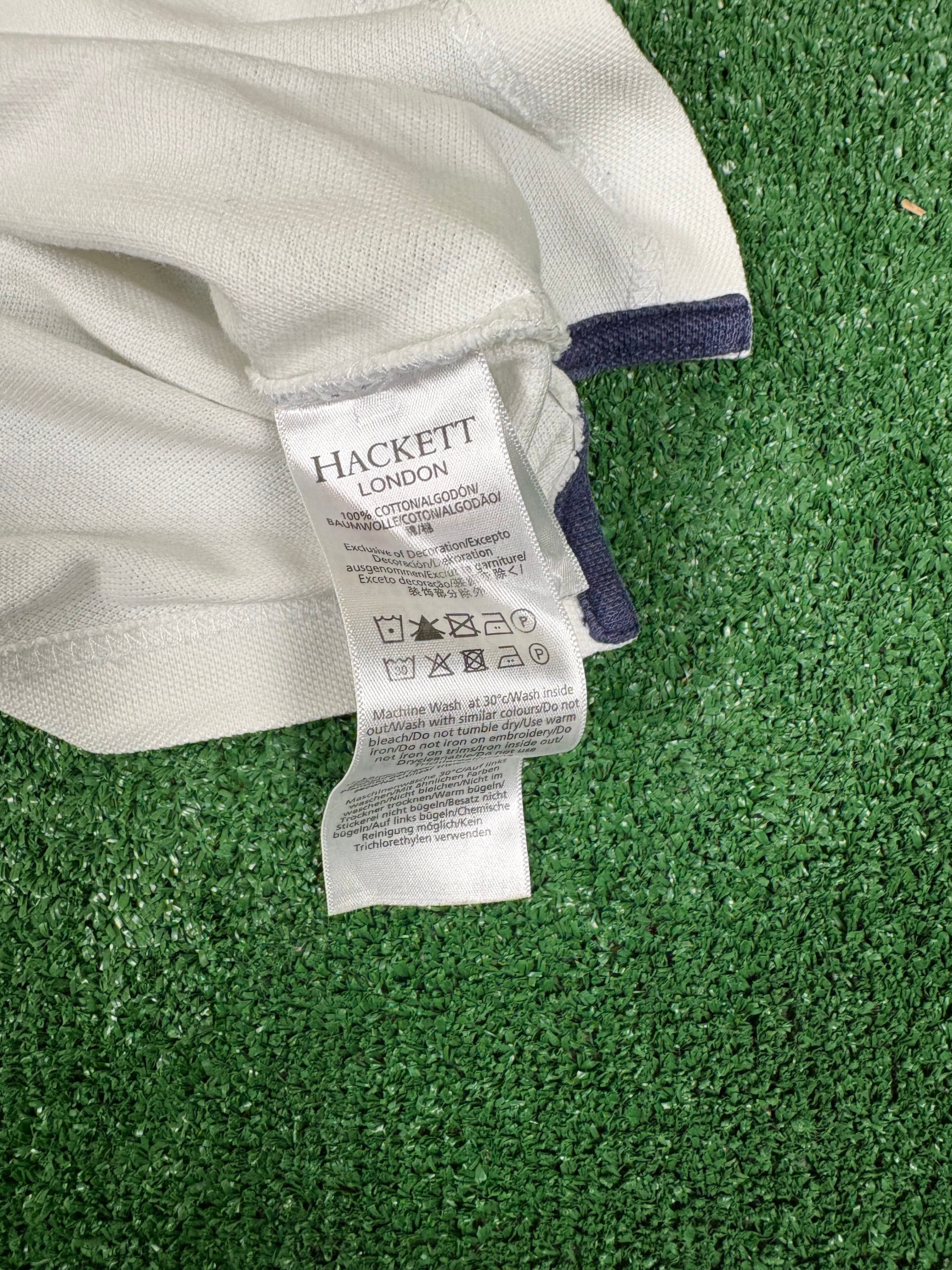 POLO HACKETT BLANCO VINTAGE 2000s