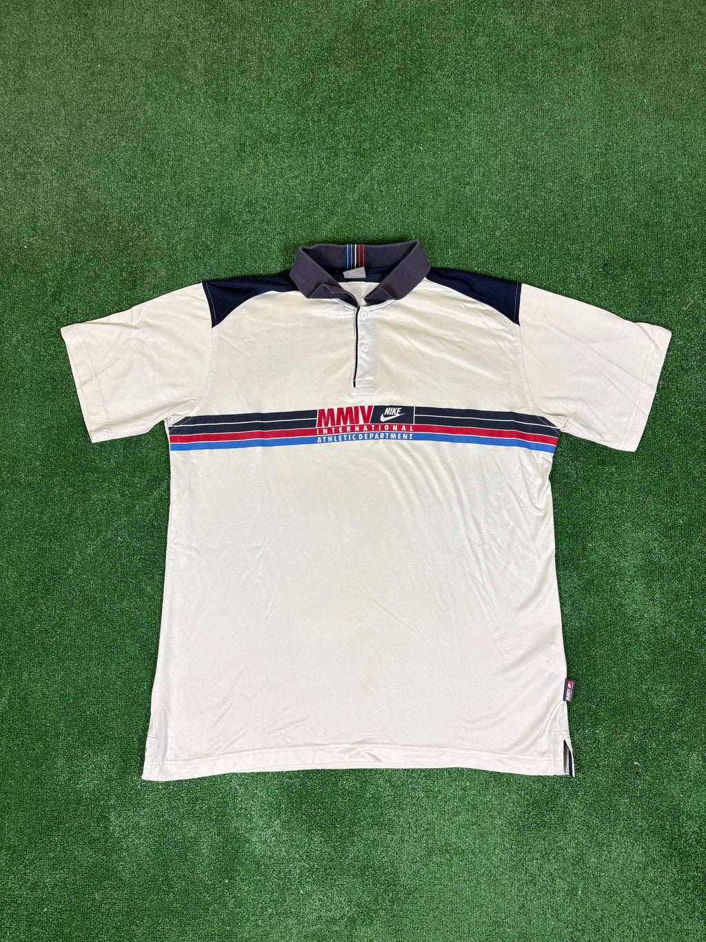 POLO NIKE BLANCO VINTAGE 2000s