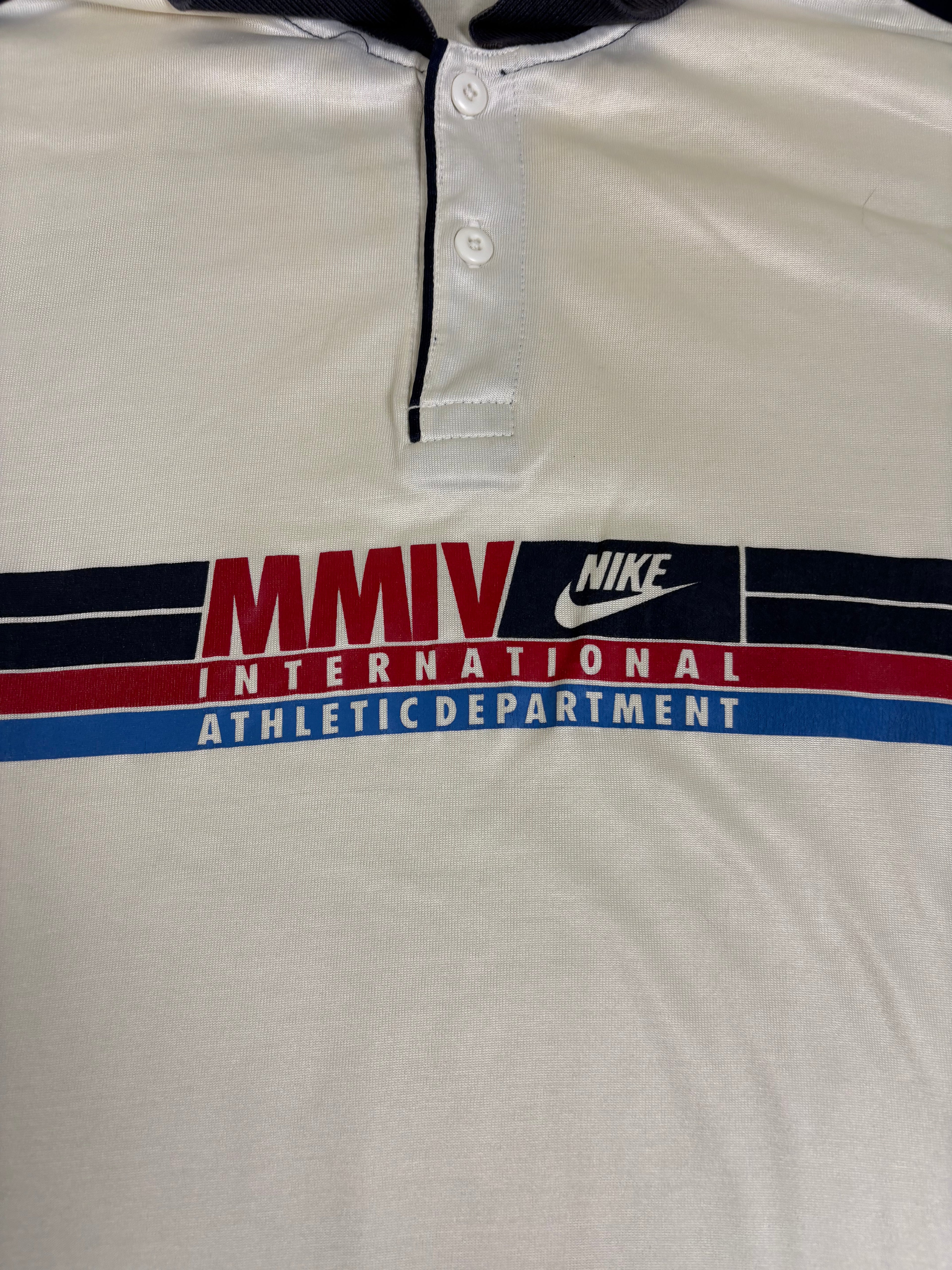 POLO NIKE BLANCO VINTAGE 2000s