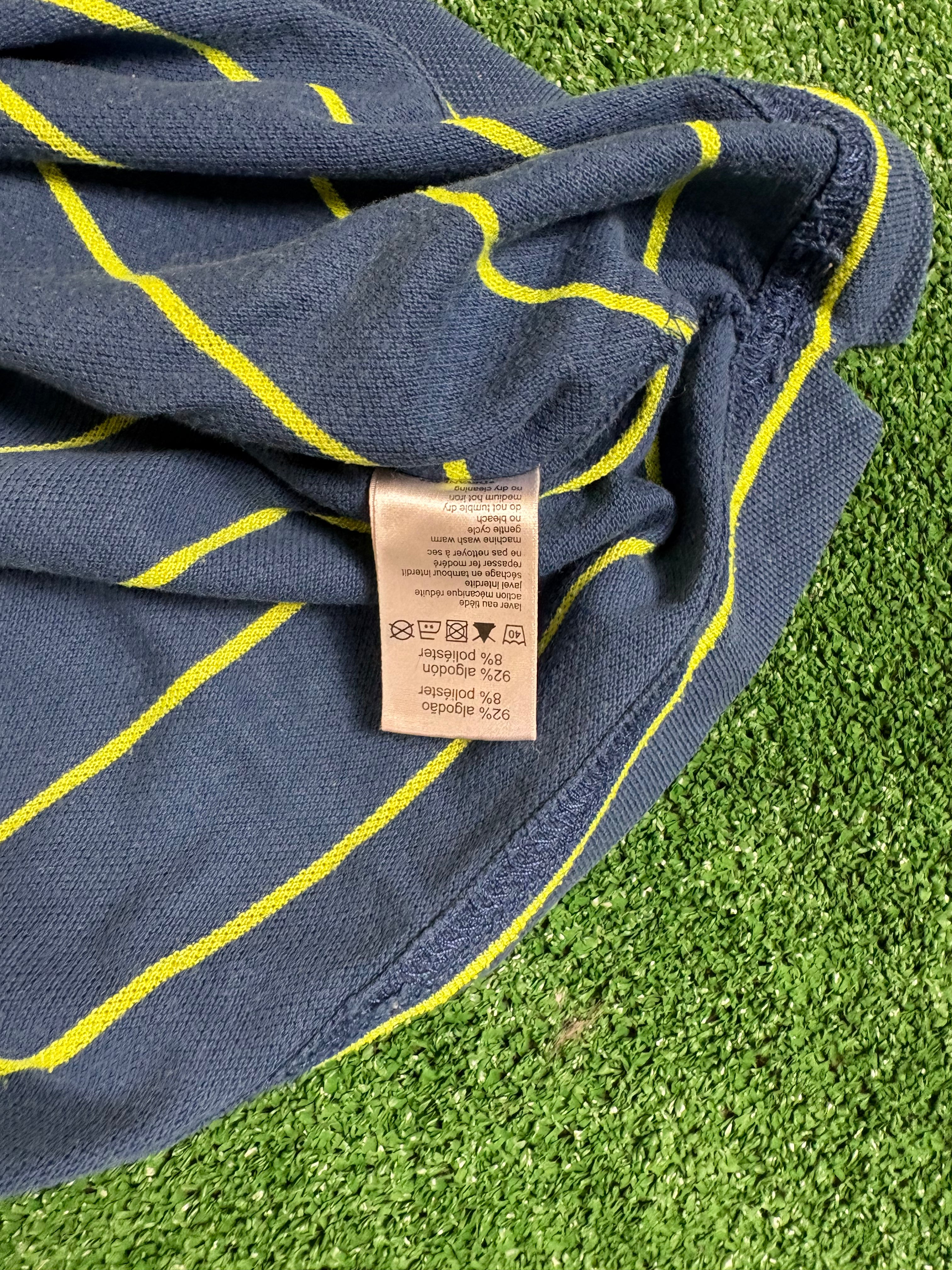 POLO LACOSTE AZUL VINTAGE CLASSIC