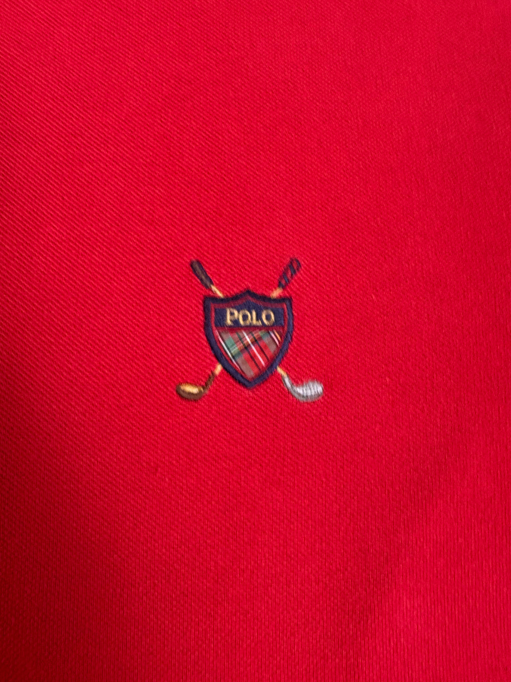 POLO RALPH LAUREN ROJO LOGO EXCLUSIVO VINTAGE