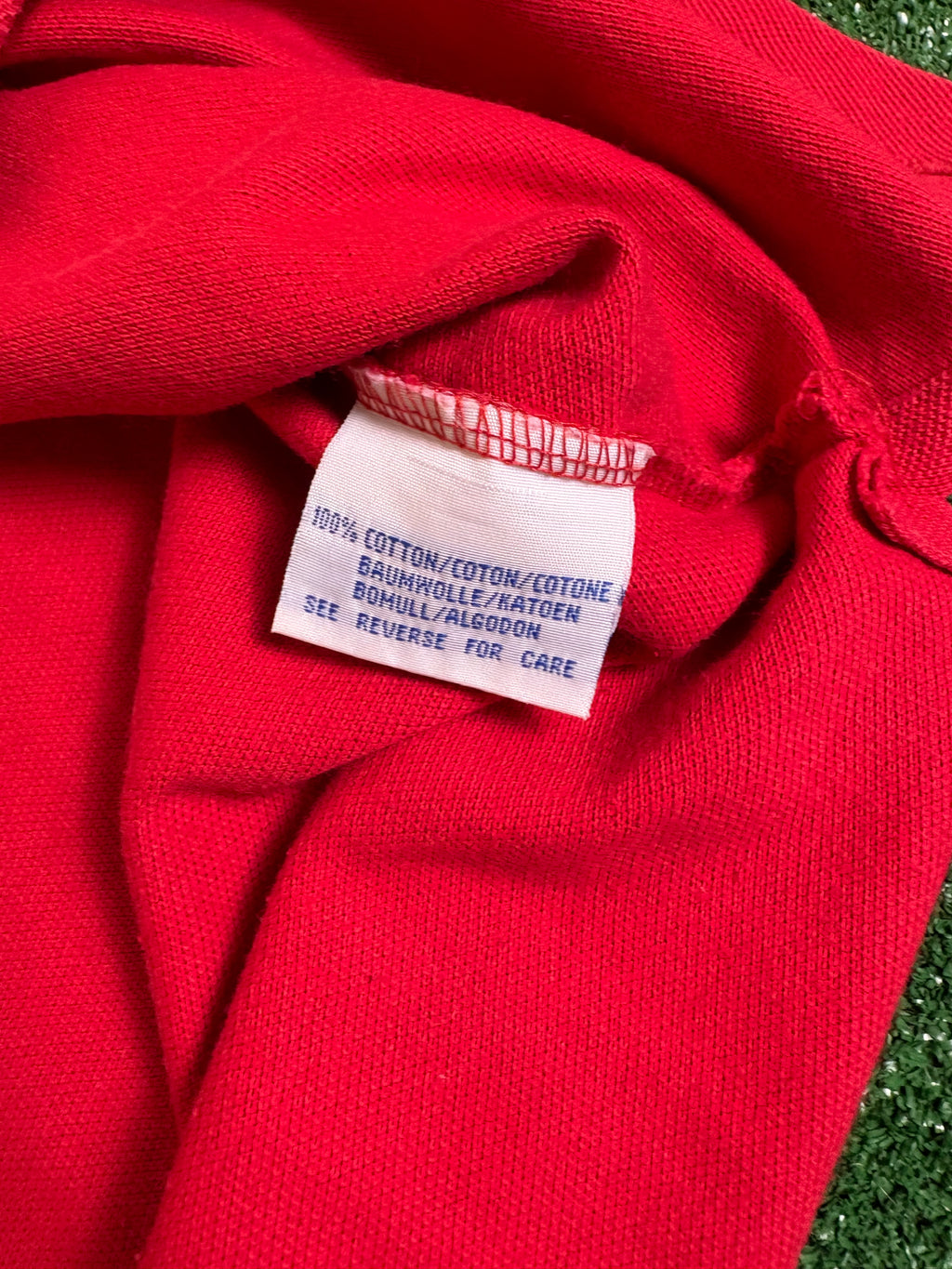 POLO RALPH LAUREN ROJO LOGO EXCLUSIVO VINTAGE