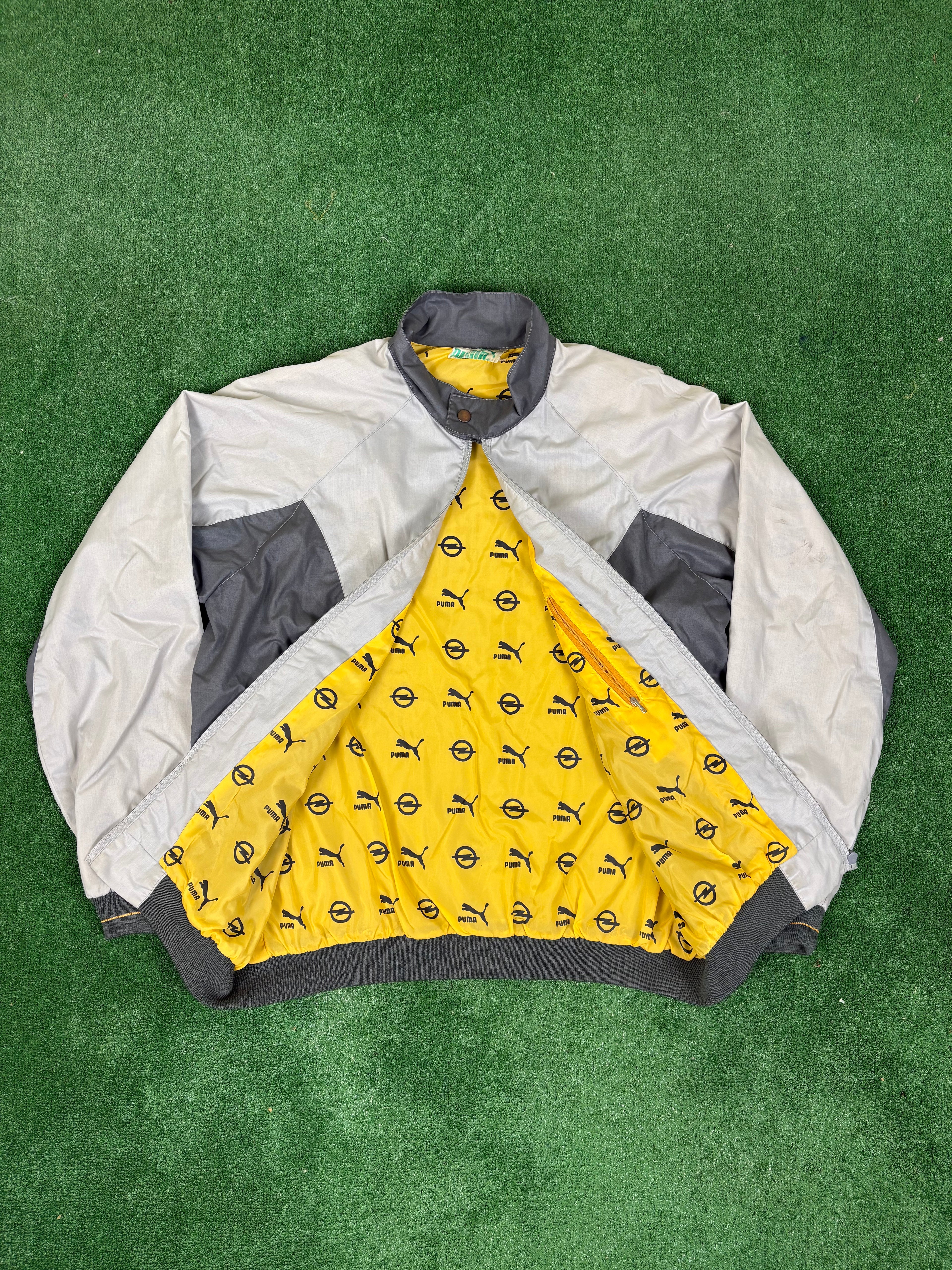 CHAQUETA PUMA GRIS VINTAGE