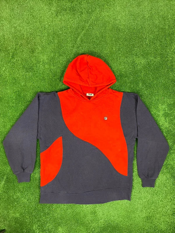 SUDADERA FILA ROJA VINTAGE 2000s