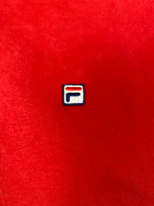 SUDADERA FILA ROJA VINTAGE 2000s