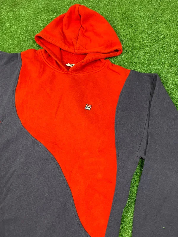 SUDADERA FILA ROJA VINTAGE 2000s